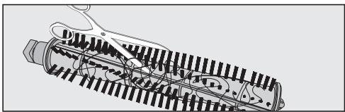 MIELE HS17 - Nettoyer la brosse cylindrique - 3