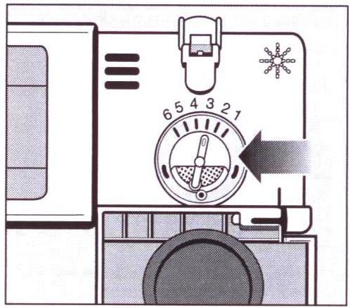 MIELE G 656 SC - Réglage du dosage de produit de rinçage - 1