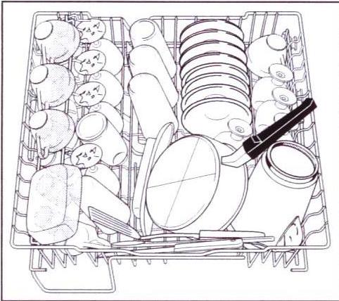 MIELE G 656 SC - Panier supérieur - 1