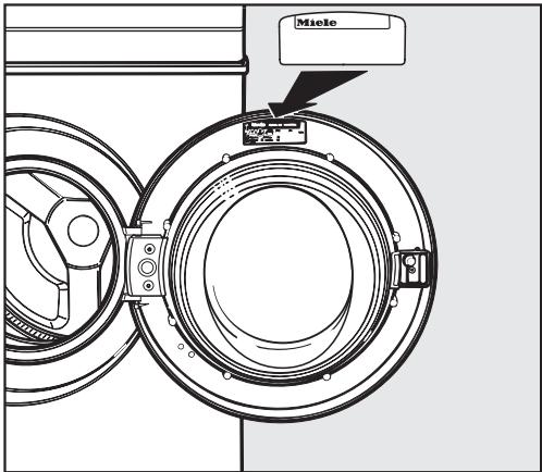 MIELE WT 2780 WPM - Ouverture de la porte de chargement - 2