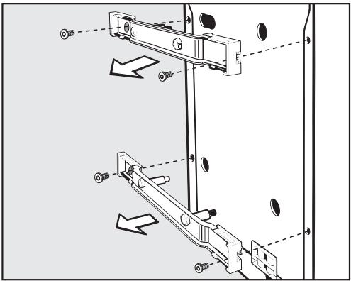 MIELE W 678 - Démontage des securités de transport - 2