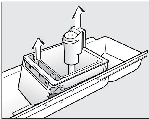 MIELE W 678 - Nettoyage de la boîte à produits - 2