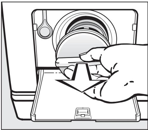 MIELE W695 - Vidange - 2