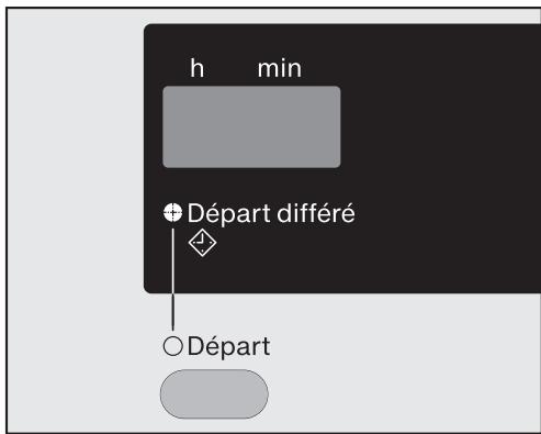 MIELE WDA 200 - Activer le départ différé - 1