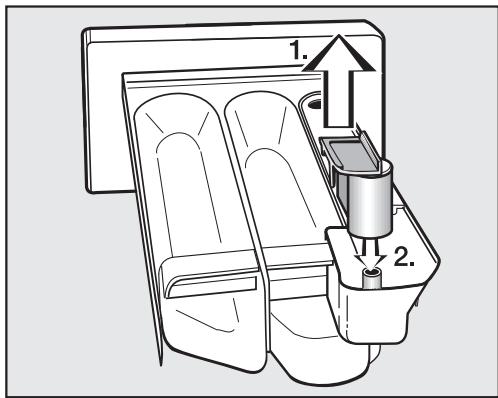 MIELE WDA 200 - Nettoyer le tube d'aspiration - 1