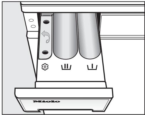 MIELE WDA 201 - Sélectionner une vitesse d'essorage - 2