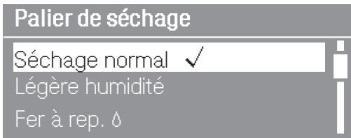 MIELE TKR 650 WP - Programmes à paliers de séchage - 2