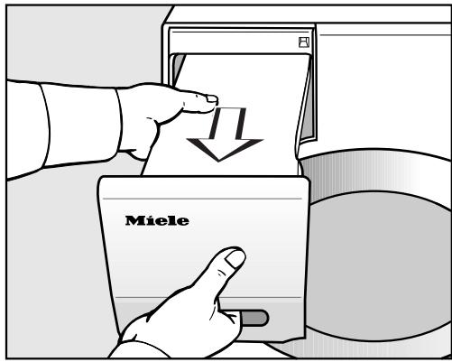 MIELE TKR 650 WP - Filtre à peluches dans le réservoir à eau de condensation - 1