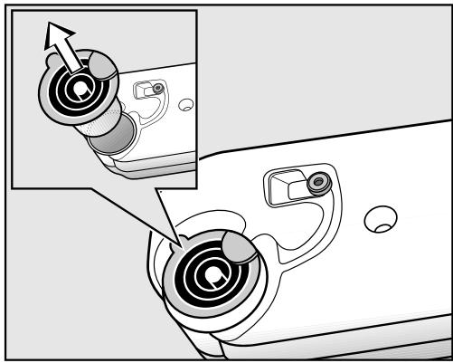 MIELE TKR 650 WP - Filtre à peluches dans le réservoir à eau de condensation - 2