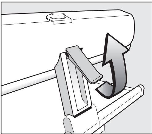 MIELE B 990 - En cas de panne de courant actionnez le déverrouillage d'urgence. - 1