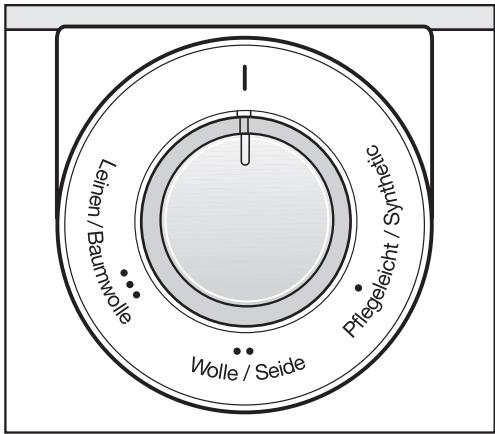 MIELE B 990 - Sélectionner la température de repassage - 1