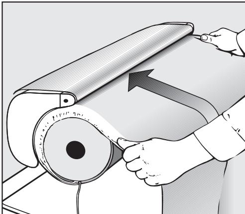 MIELE B 990 - Remplacement de la toile - 7