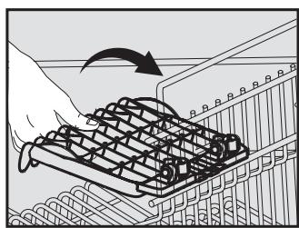 VEDETTE VLS516 - Pliage des tringles des supports à assiettes (si présentes) - 3