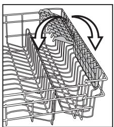 VEDETTE VLS516 - Pliage des tringles des supports à assiettes (si présentes) - 5