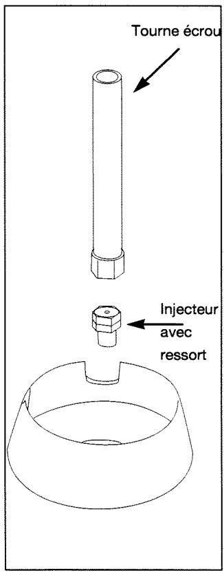 VEDETTE TLA52 - Changer les injecteurs, pour cela : - 1