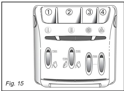VEDETTE VLT4115 - - CHARGEMENT DES PRODUITS DE LAVAGE (Fig. 15) - 1