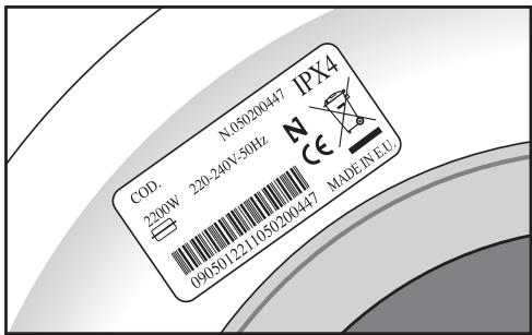VEDETTE VLF6144 - INFORMATION POUR LA CORRECTE GESTION DES DÉCHETS D'APPAREILS ÉLECTRIQUES ET ÉLECTRONIQUES - 3