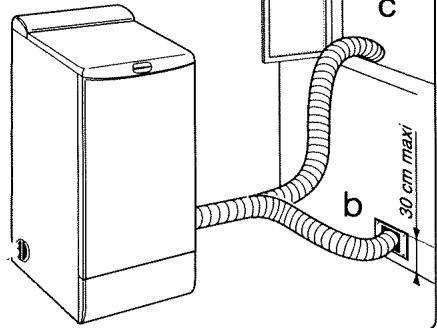 VEDETTE VST135 - Evacuation de l'air (uniquement pour sèche-linge à évacuation) - 1