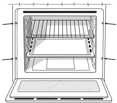 INDESIT FIM 53 K.A IX S - Zentrieren und Befestigen - 1