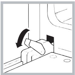 INDESIT FIM 53 K.A IX S - Cleaning the oven door - 2