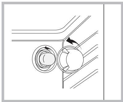 INDESIT FIM51KABK - Sostituire la lampadina - 1