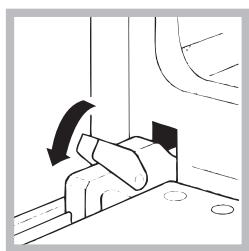 INDESIT FIM51KABK - Cleaning the oven door - 2