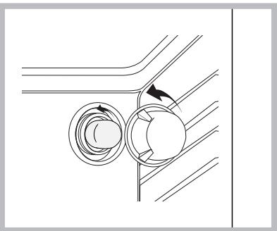 INDESIT FIM51KABK - Replacing the light bulb - 1