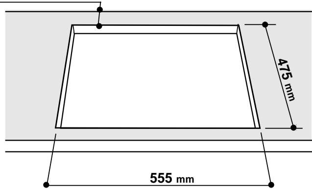 INDESIT P750AST - Installering af kogeflader til indbygning - 2
