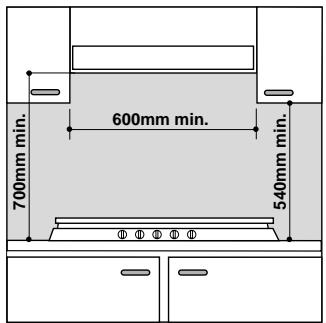 INDESIT P750AST - Instalación de los planos componibles - 1