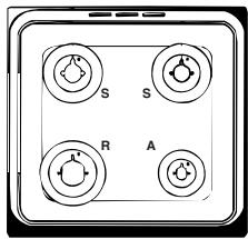 INDESIT ARIA - Réglage du minimum du brûleur du four à gaz : - 4