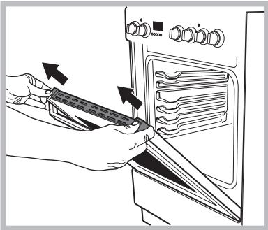 INDESIT ARIA - Démontage et remontage de la porte du four : - 4