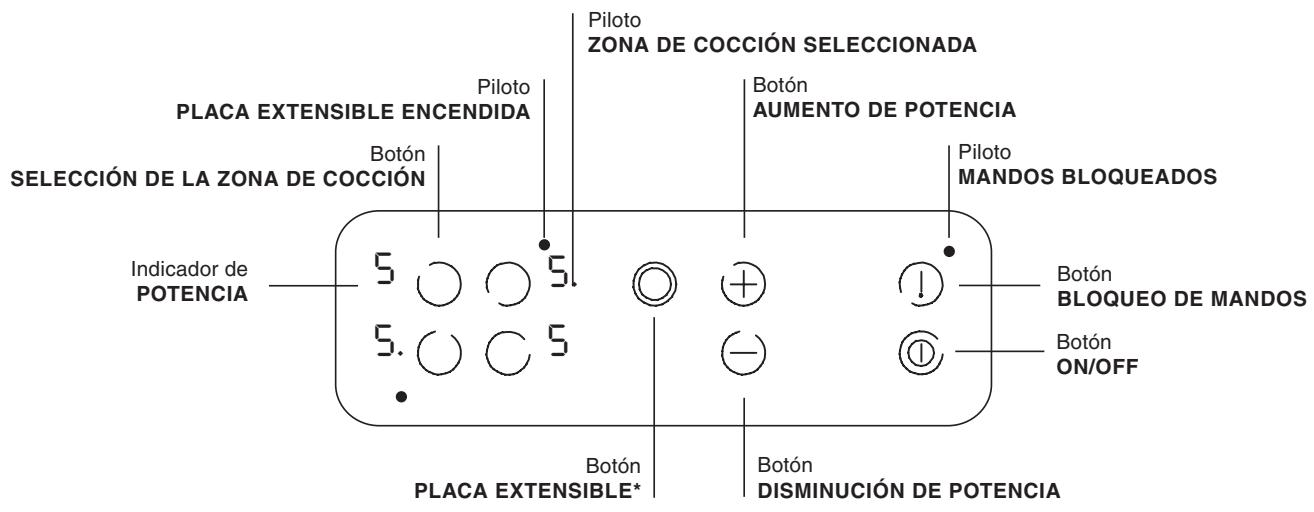 INDESIT TK 64 SD IX - Panel de control - 1