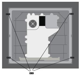 INDESIT VIB 633 CE - Bevestiging - 4