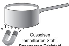 Gusseisen emaillierten Stahl Besonderen Edelstahl