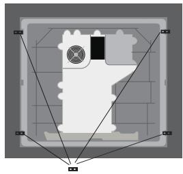 INDESIT VIB 633 CE - Befestigung - 4