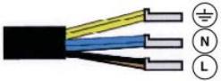 INDESIT VIB 633 CE - Electrical connection - 1