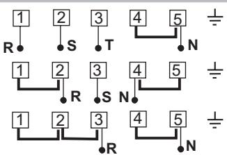 1 2 3 4 5 R S T N 1 2 3 4 5 R S N 1 2 3 4 5 R N