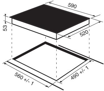 INDESIT IVIA 640 C - Empotramiento - 1