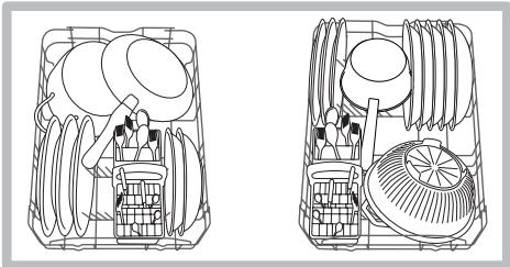 INDESIT DSG573, DSG573NX, DSG 573 - Non sollevare o abbassare MAI il cesto su un solo lato. - 4