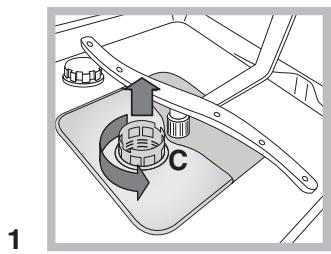 INDESIT DSG573, DSG573NX, DSG 573 - Limpar os filtros - 1