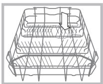 INDESIT DSG573, DSG573NX, DSG 573 - Unterer Geschirrkorb - 1