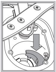 INDESIT DSG573,  DSG573NX,  DSG 573 - Cesto superior - 2
