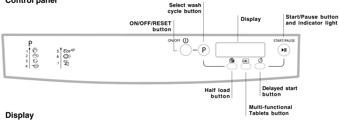 INDESIT DSG573,  DSG573NX,  DSG 573 - Advice regarding the first wash cycle - 6