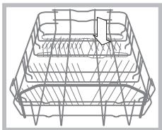 INDESIT DSG573,  DSG573NX,  DSG 573 - Lower rack - 1