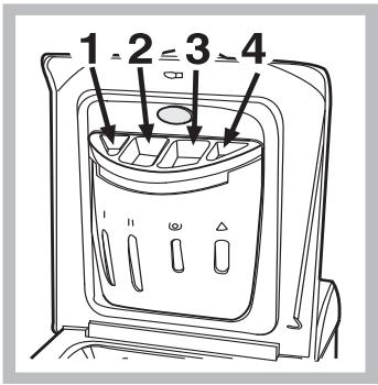 INDESIT WIT 51 - Cajón de detergentes - 1