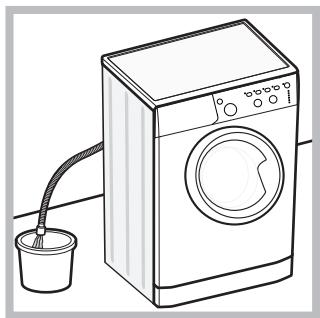 INDESIT IWC 7105 - Ouverture manuelle du hublot - 1