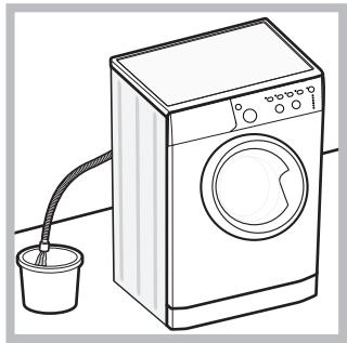 INDESIT IWC 7105 - Opening the porthole door manually - 1