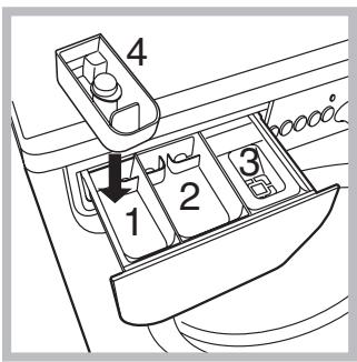 INDESIT IWC 7105 - Gaveta dos detergentes - 1