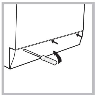 INDESIT IWC 7105 - Opening the porthole door manually - 2