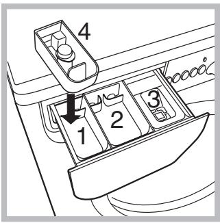 INDESIT IWC 7105 - Tiroir à produits lessiviels - 1